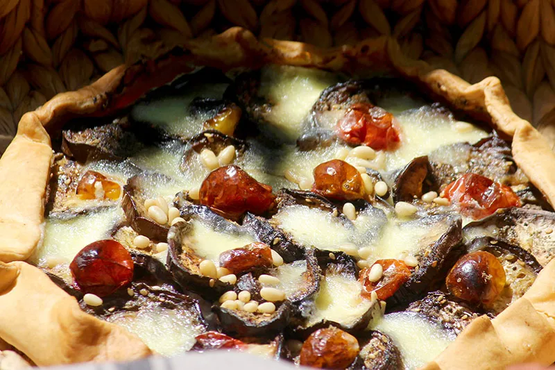 Tarte aux légumes du jardin